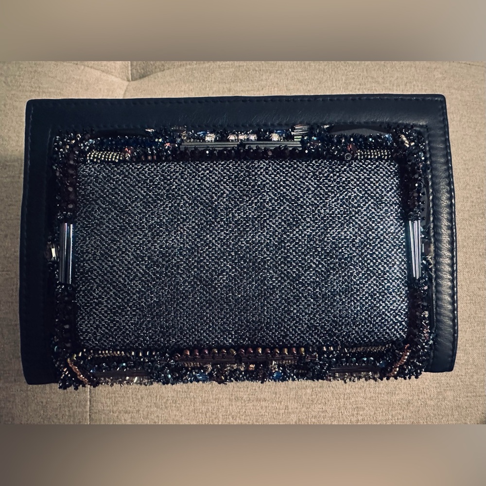 Bagatéria Beaded Evening Clutch — Handmade Artisan Statement Bag